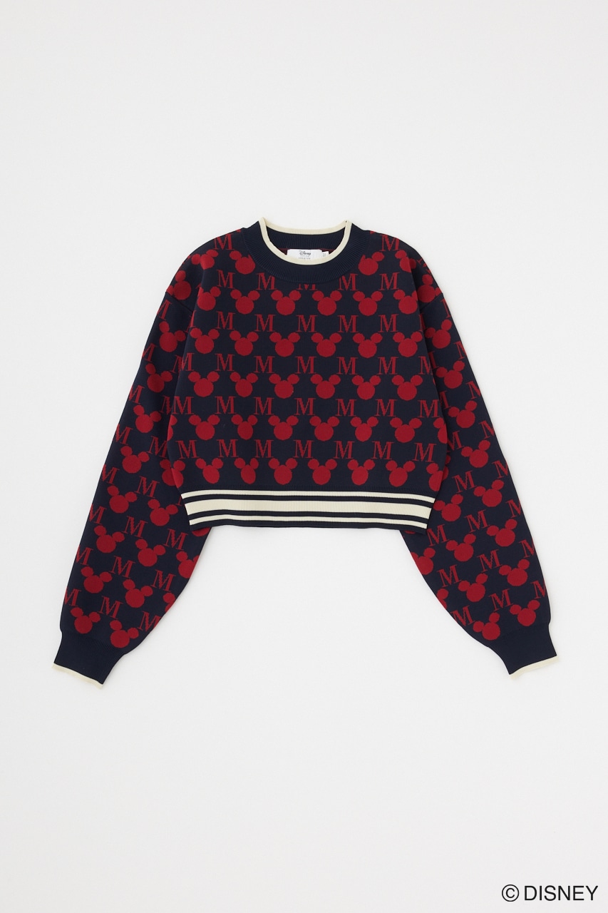 Disney SERIES CREATED by MOUSSY | MD MONOGRAM KNIT トップス ...