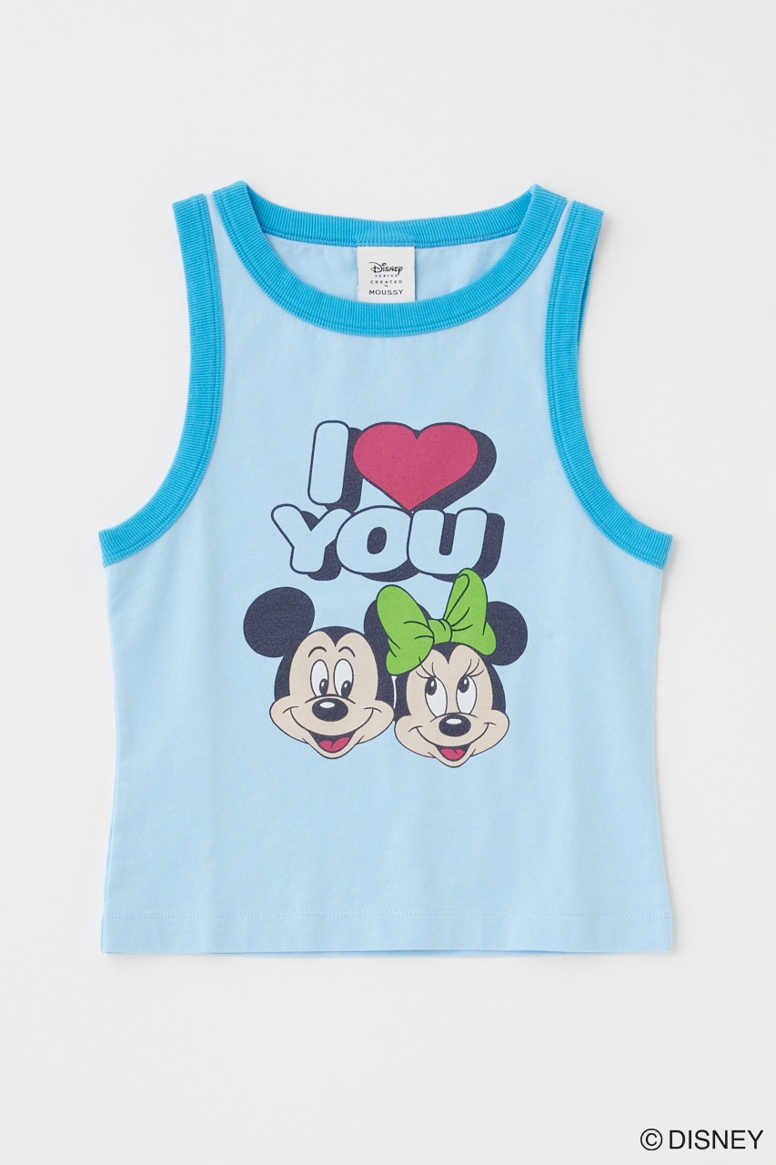 Disney SERIES CREATED by MOUSSY | MD I LOVE タンクトップ (タンク 