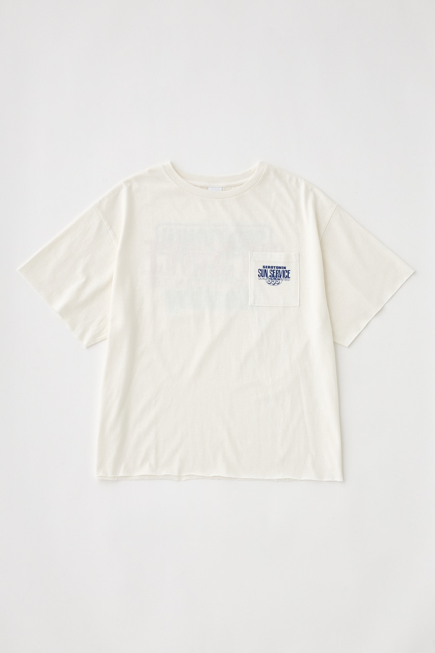 MOUSSY | DAMAGED BACK LOGO Tシャツ (Tシャツ・カットソー(半袖 