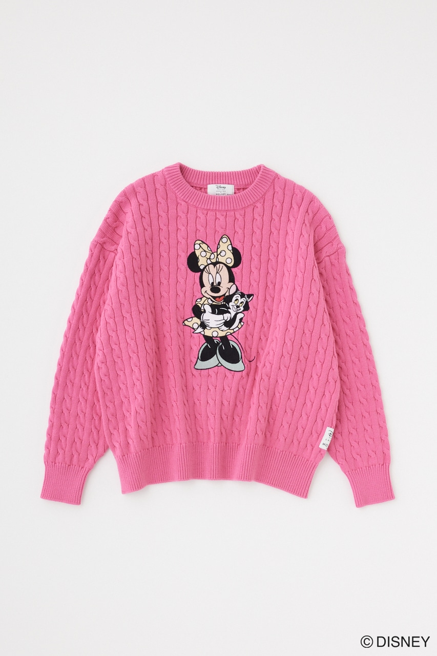 Disney SERIES CREATED by MOUSSY | MD CABLE ニット / MINNIE (ニット ...