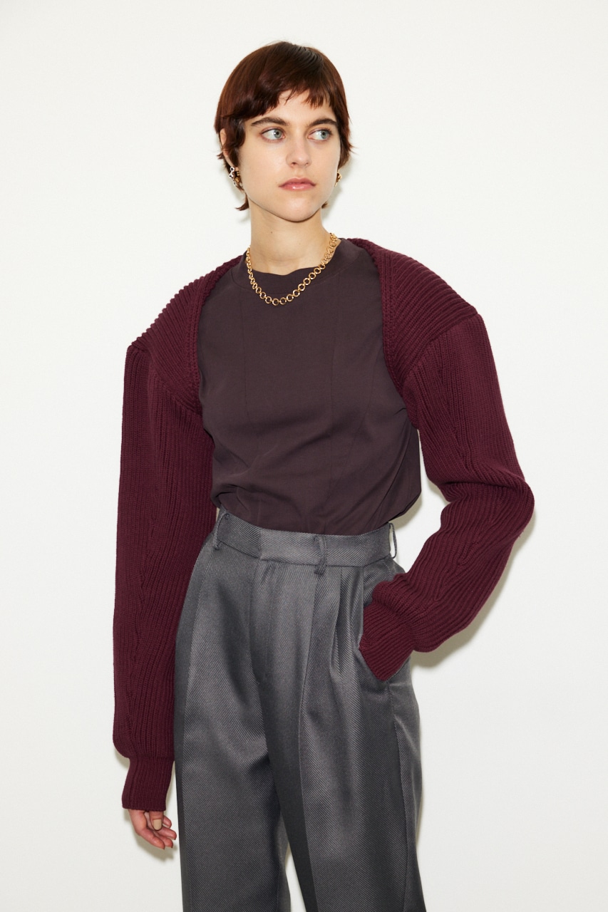 SLY | 【THROW】ARM RIB HG トップス (ニット ) |SHEL'TTER WEBSTORE