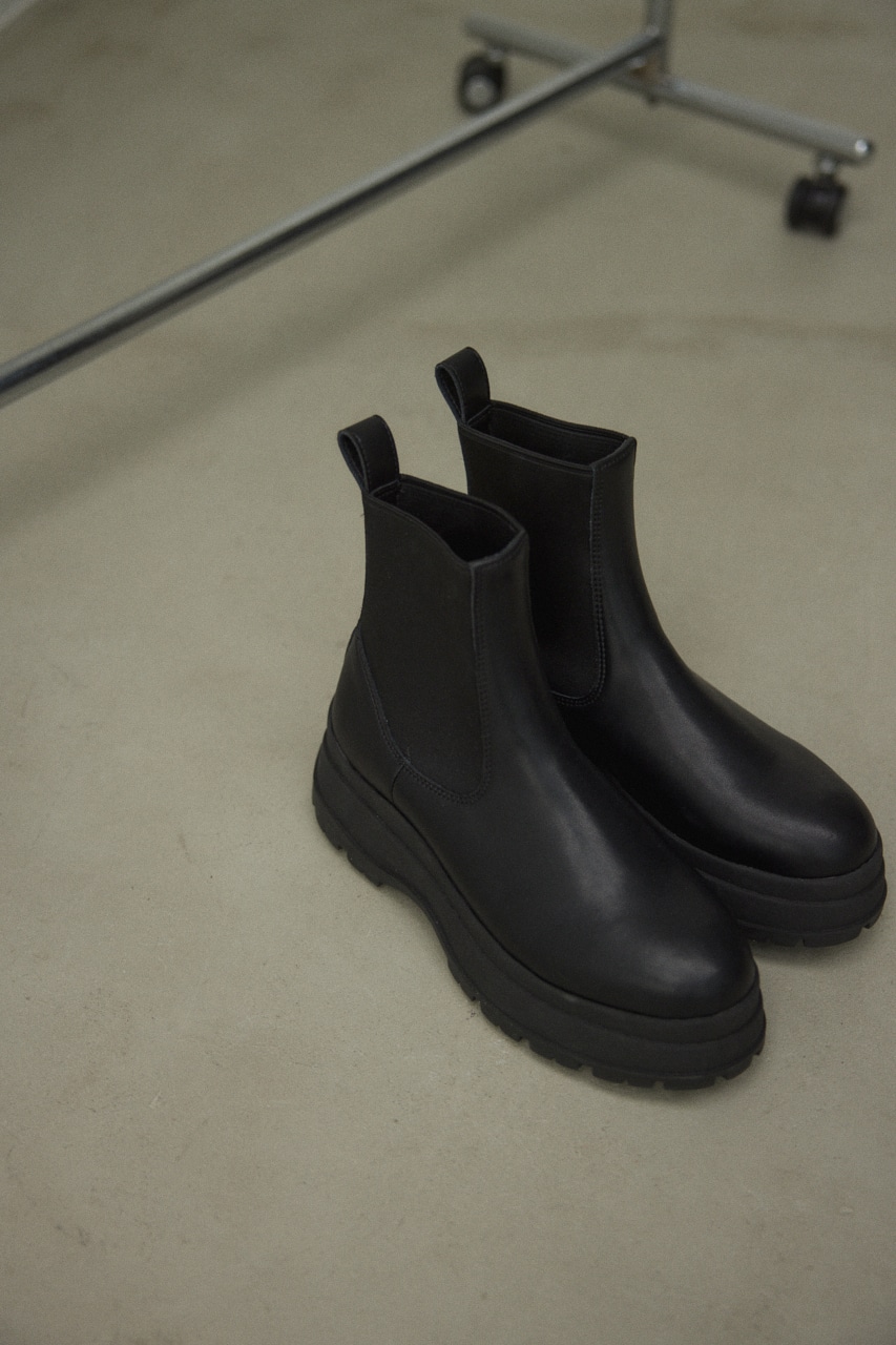 BLACK BY MOUSSY side gore boots