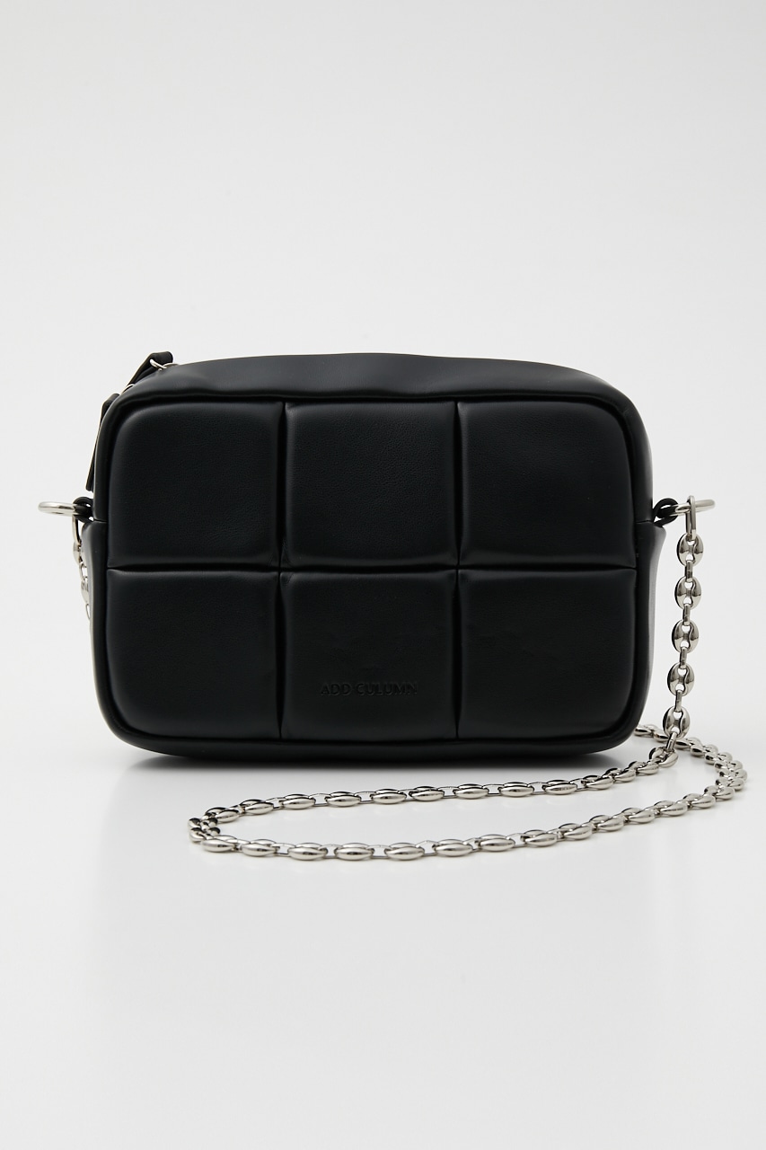 【ADD CULUMN】PUFF-CROSS BODY CHAINバッグ