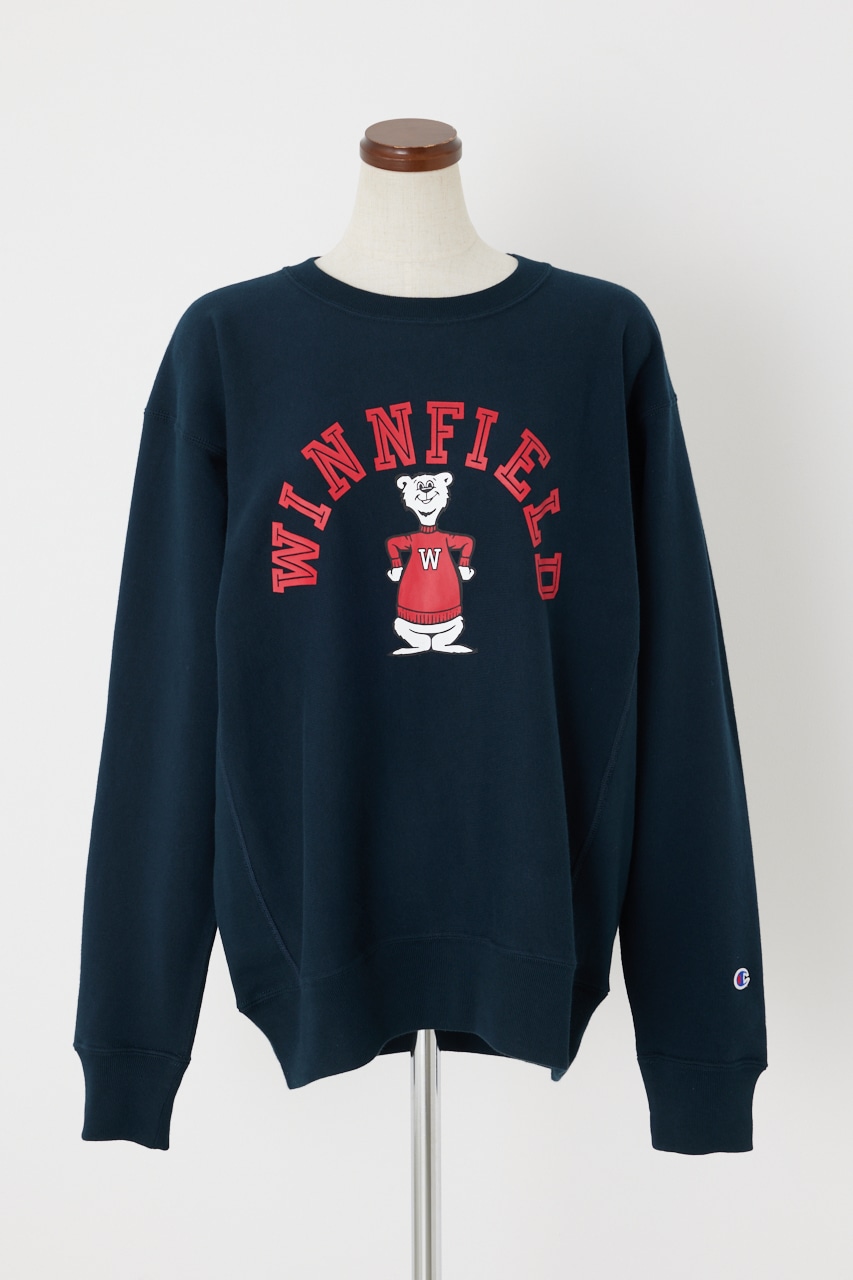 【CHAMPION】R.W CREW NECK BEAR スウェットシャツ