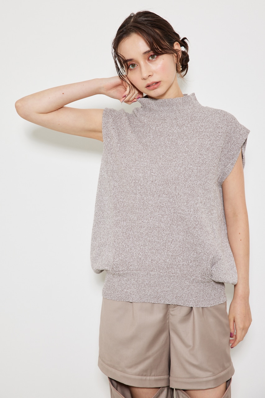 rienda | タックショルダーKnit TOP (ニット ) |SHEL'TTER WEBSTORE