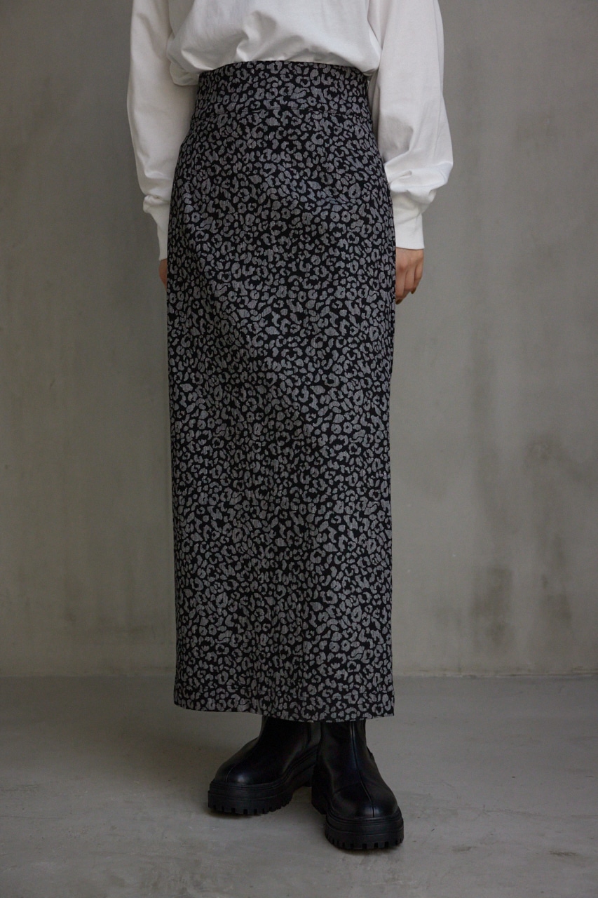 AZUL BY MOUSSY | レオパードジャガードタイトスカート (スカート ...