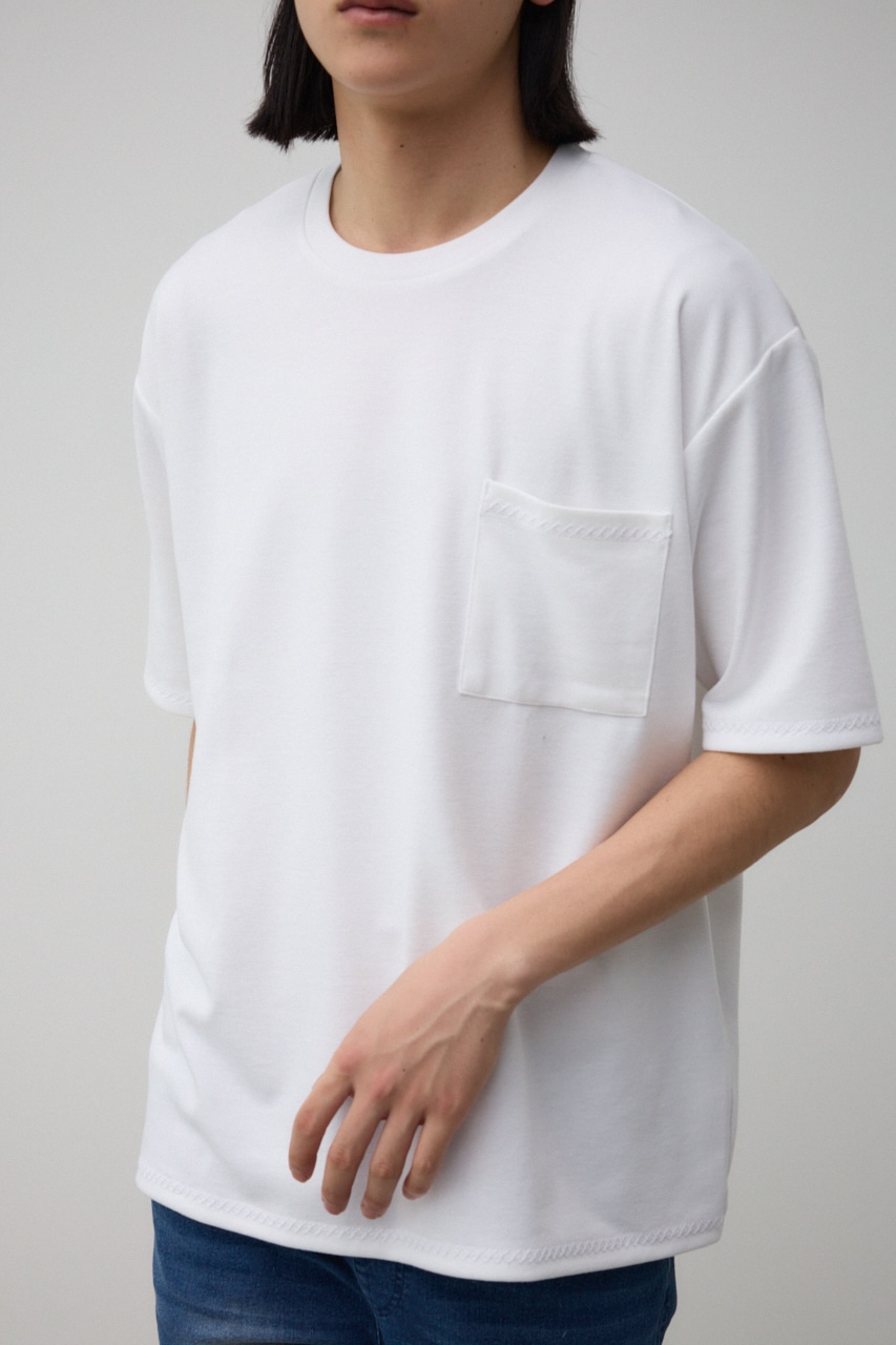 AZUL BY MOUSSY | ステッチデザインポケットTシャツ (Tシャツ 