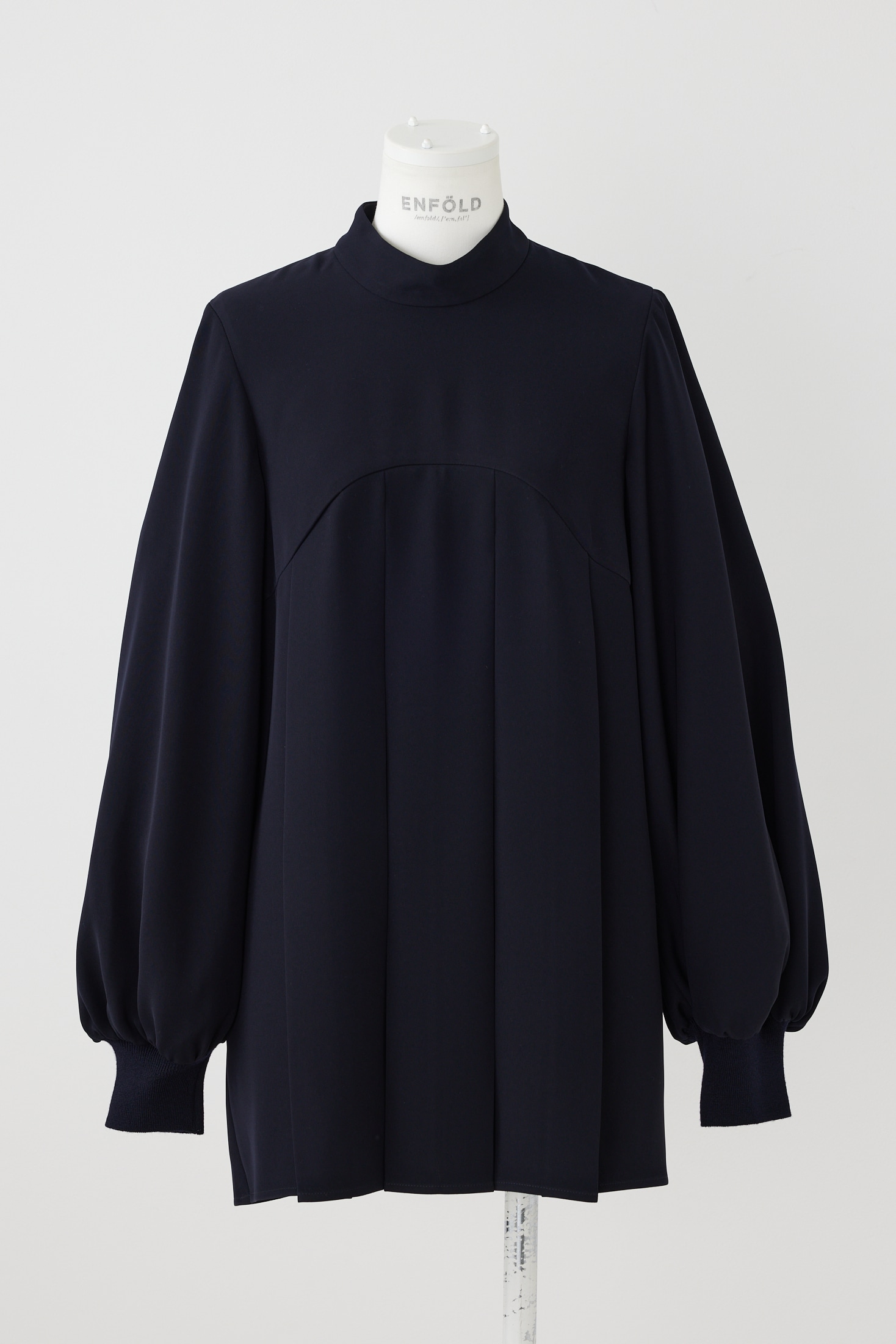 BOX-PLEATS PULLOVER｜38｜BLK｜SHIRTS AND BLOUSES｜|ENFÖLD OFFICIAL ...