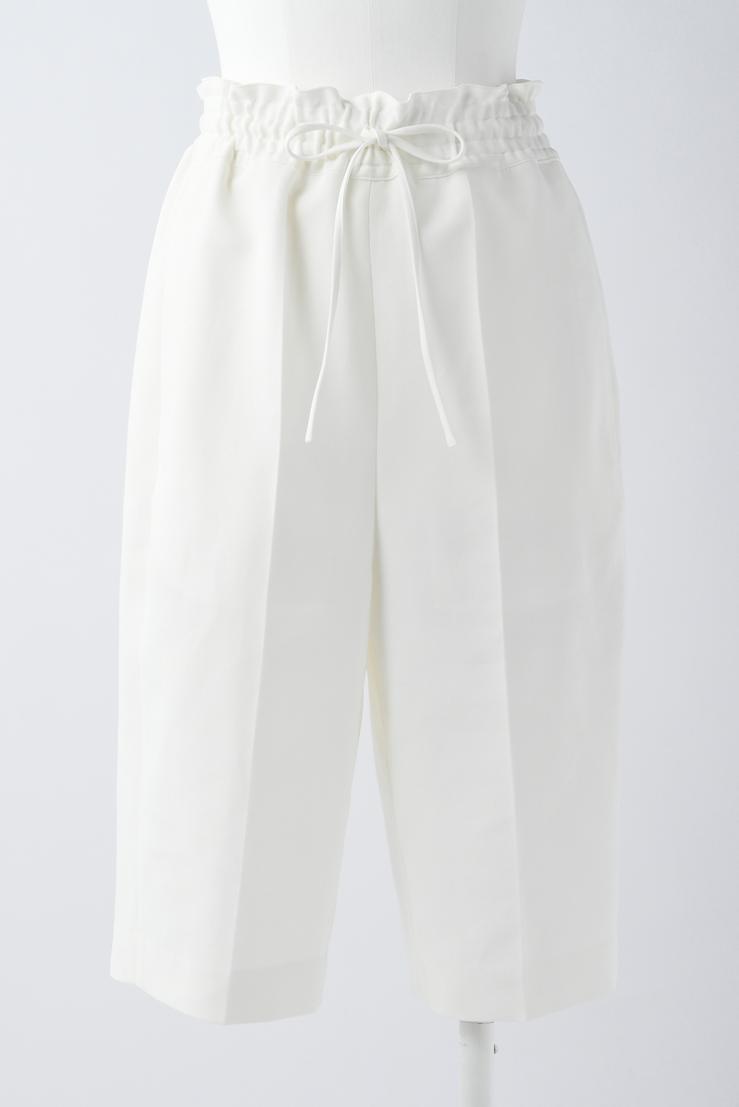 CENTER-PRESS SHORT-PANTS｜36｜WHT｜TROUSERS｜|ENFÖLD OFFICIAL