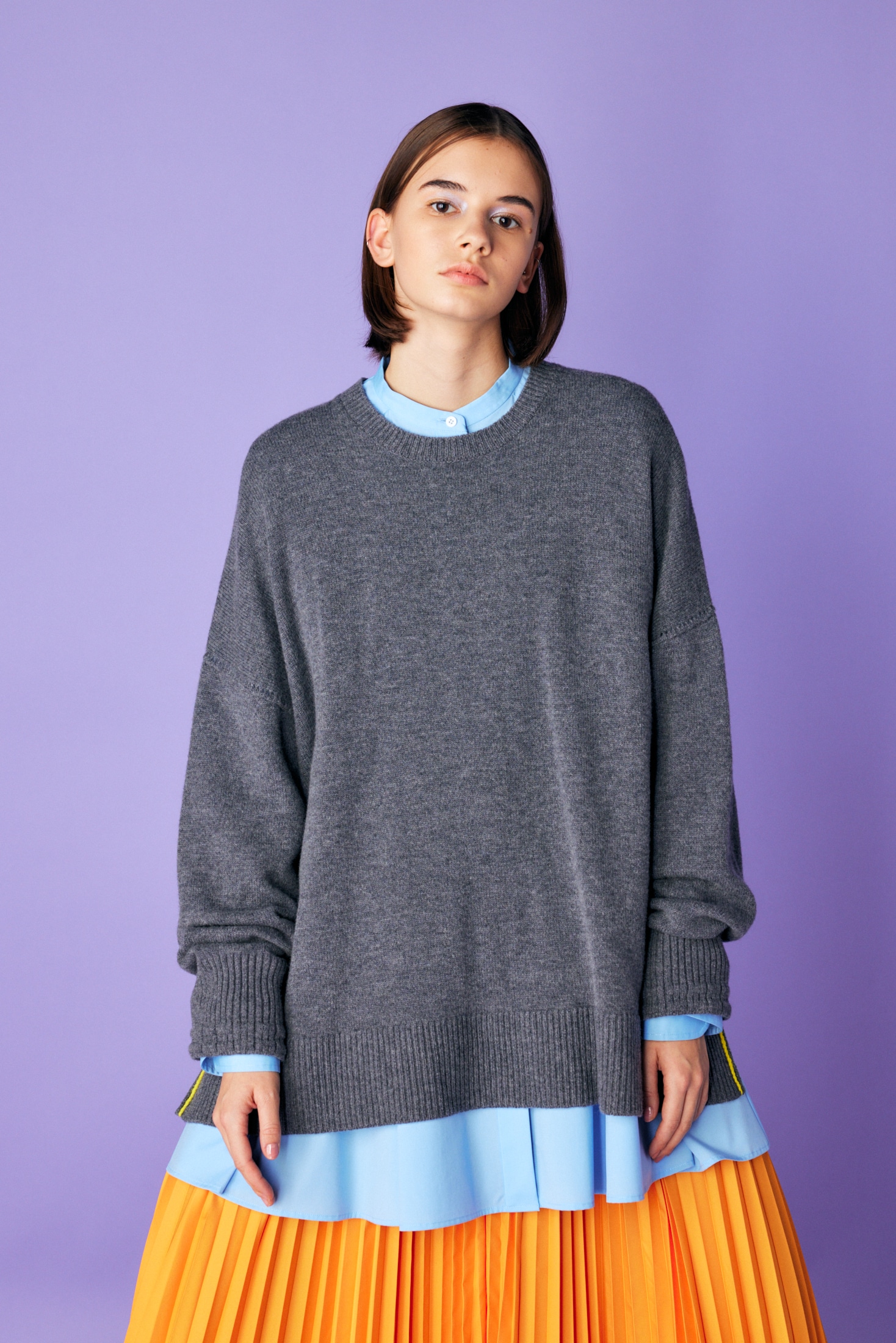 LOOSE BOX PULLOVER