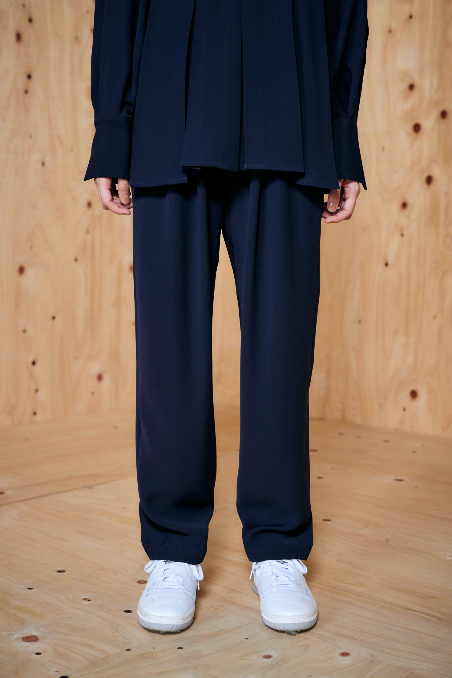 RELAX EGG WIDE-PANTS