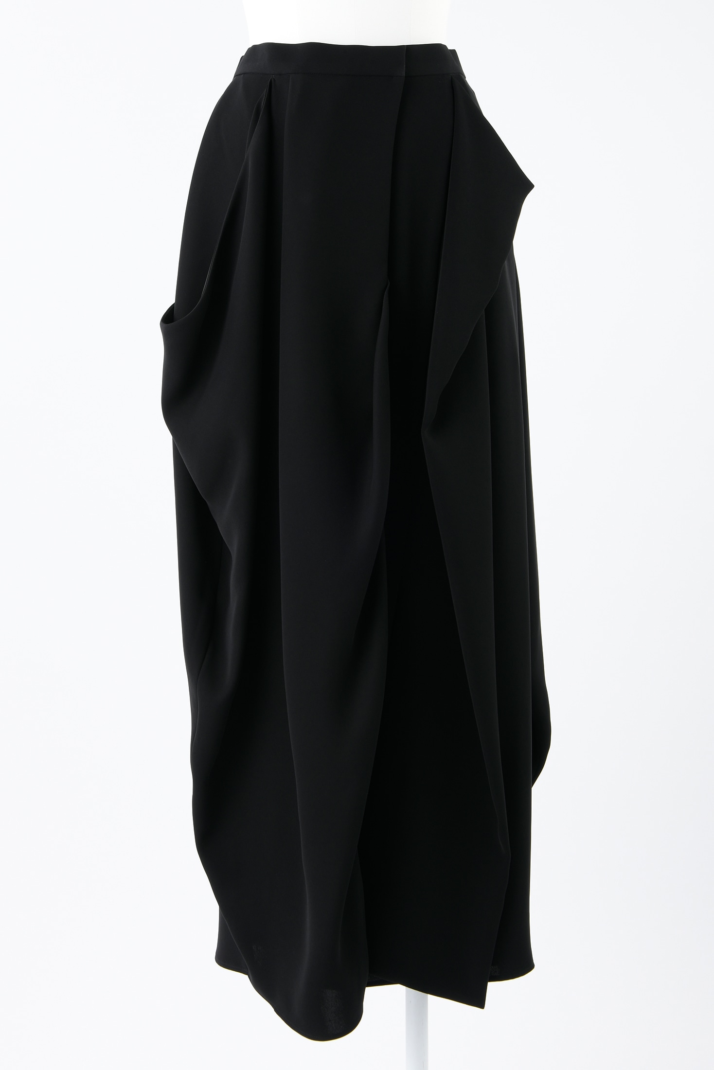 DRAPE COCOON SKIRT｜36｜BLK｜SKIRT｜|ENFÖLD OFFICIAL ONLINE STORE | エンフォルド公式通販