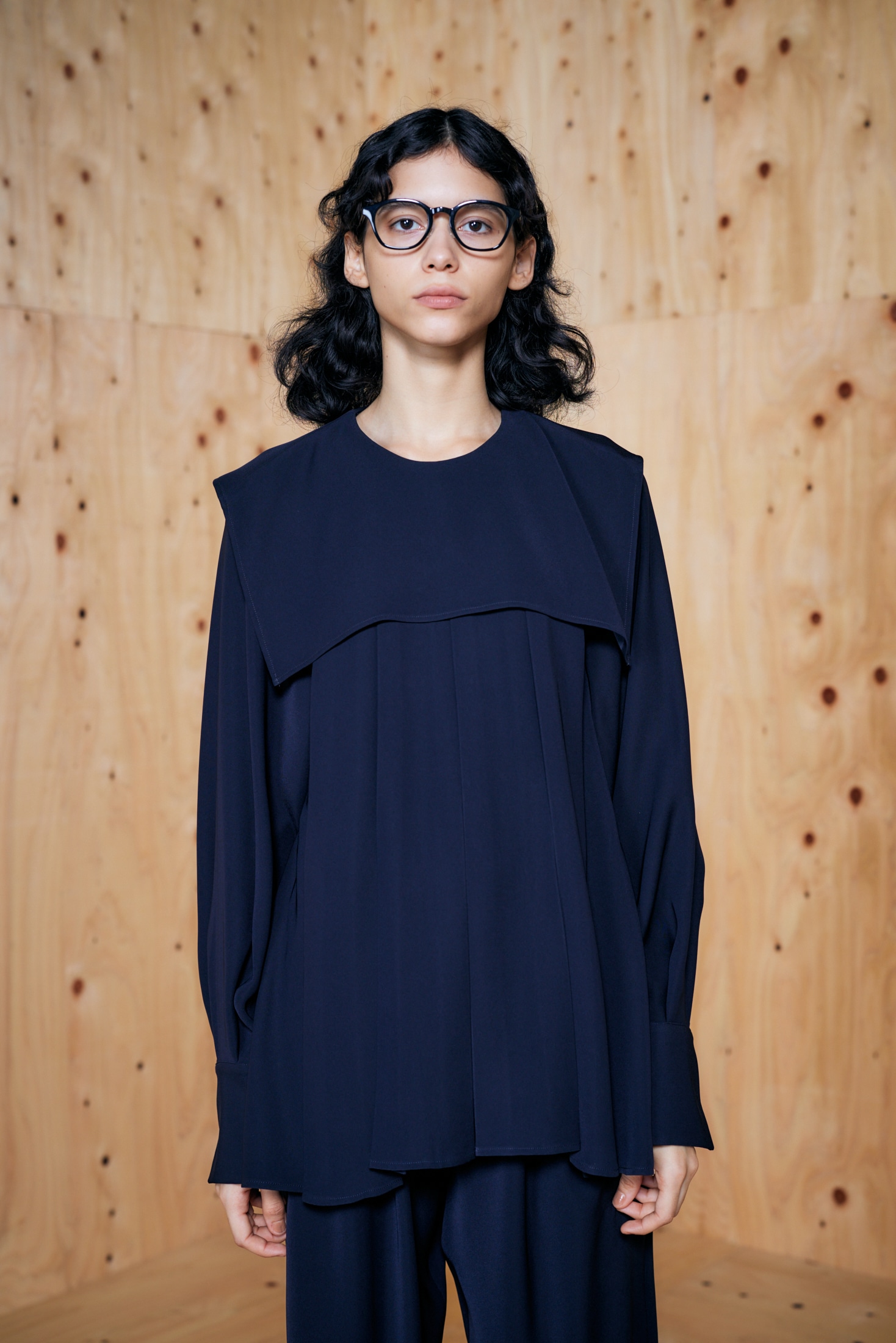 PLEATS PULLOVER｜38｜BLK｜SHIRTS AND BLOUSES｜|ENFÖLD OFFICIAL 