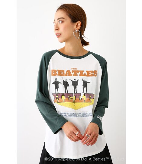 RODEO CROWNS WIDE BOWL | BEATLES HELP ラグラン L／S トップス (T
