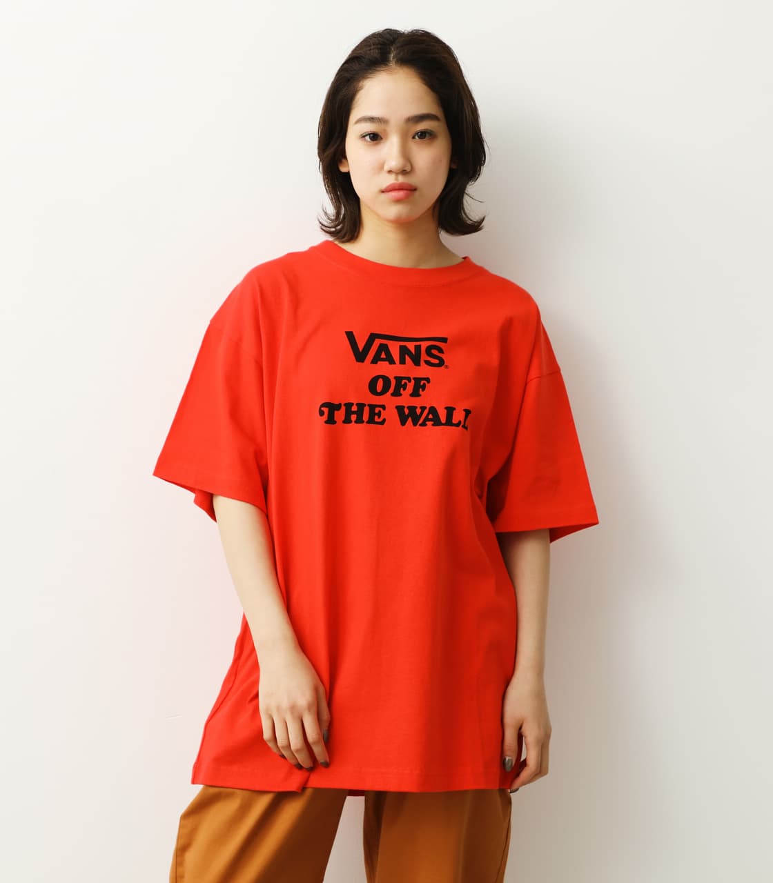 vans ビッグ t シャツ