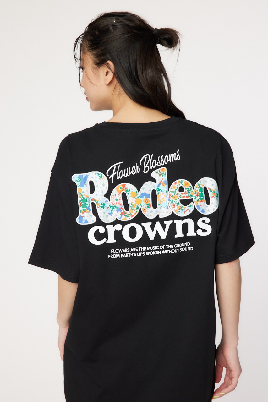 RODEO CROWNS WIDE BOWL | パッチワークパターンアップリケ Tシャツ (T 