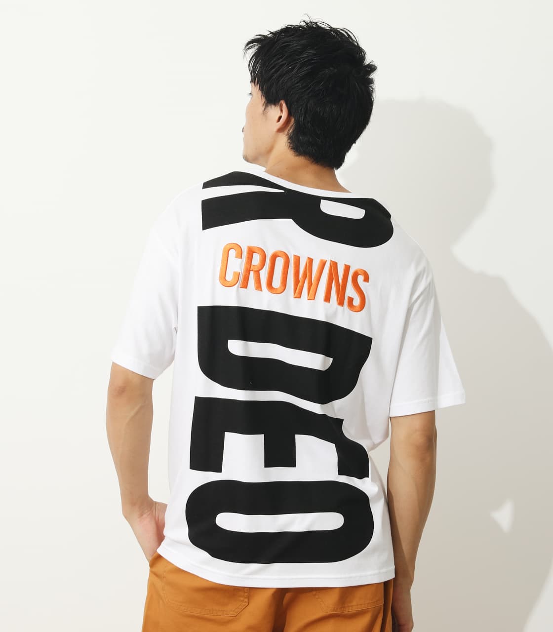RODEO CROWNS WIDE BOWL | メンズネオン3D刺繍Tシャツ (Tシャツ