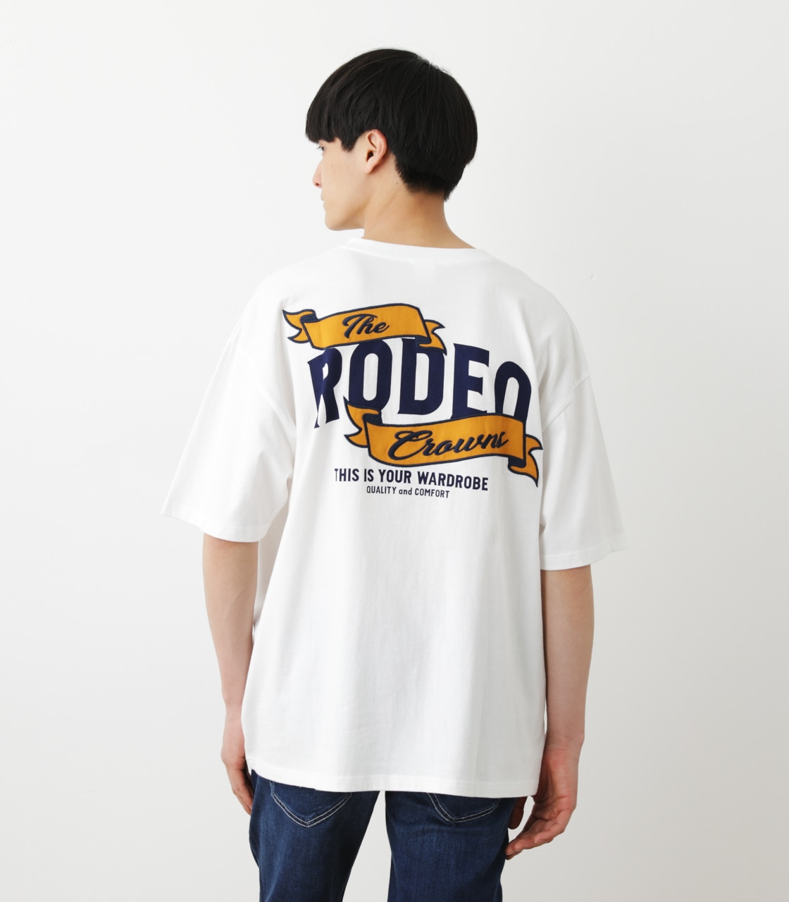 メンズリボンロゴtシャツ M C Gry Tシャツ カットソー 半袖 バロックジャパンリミテッド 公式通販サイト Shel Tter Web Store シェルターウェブストア