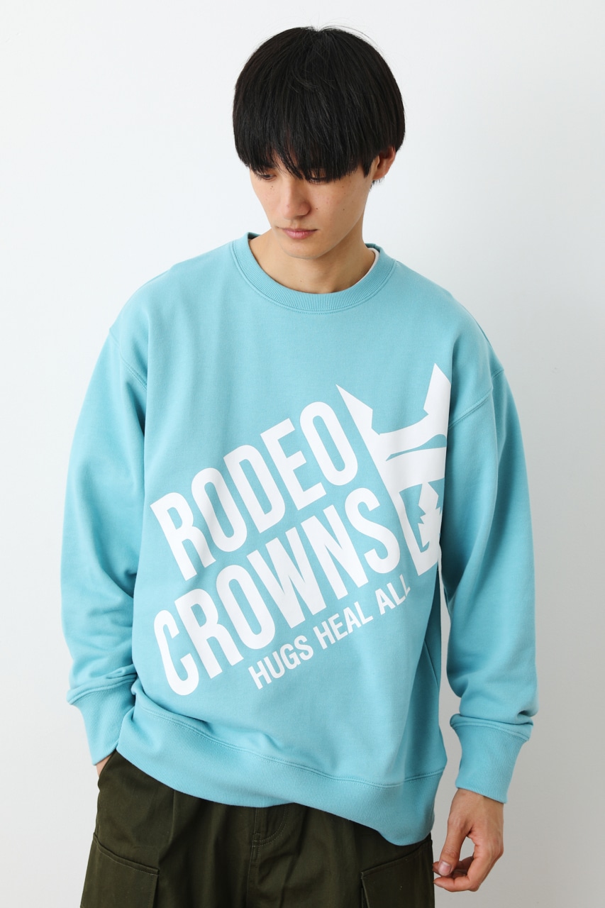 RODEO CROWNS WIDE BOWL | メンズ Leaning Logo スウェトトップス