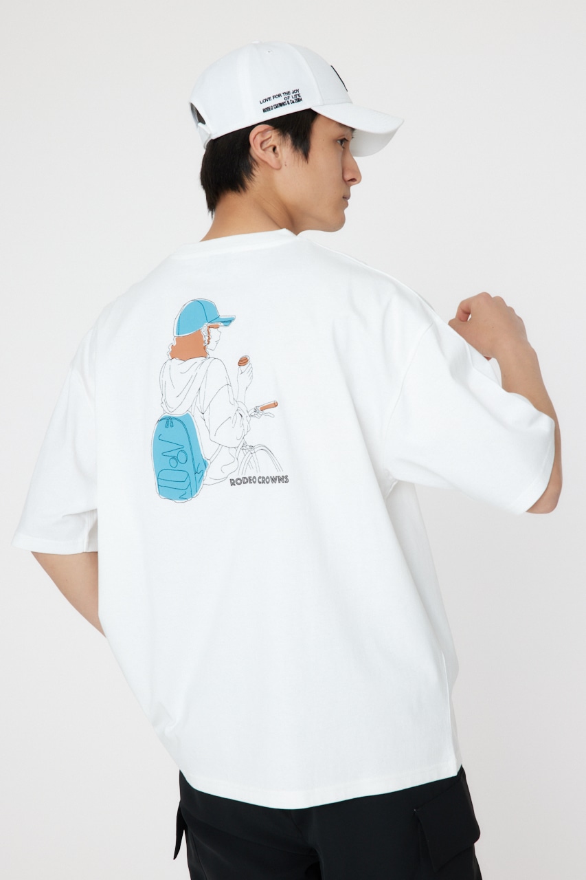 RODEO CROWNS WIDE BOWL | バックガール Tシャツ (Tシャツ・カットソー 
