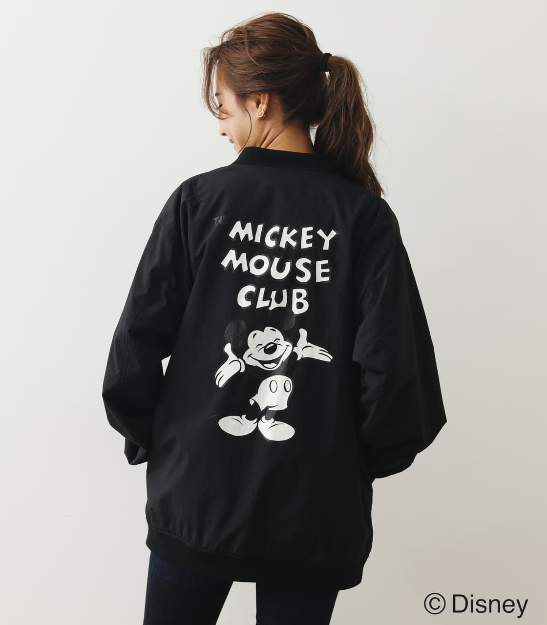 (WEB限定)(MICKEY)リバーシブルブルゾン