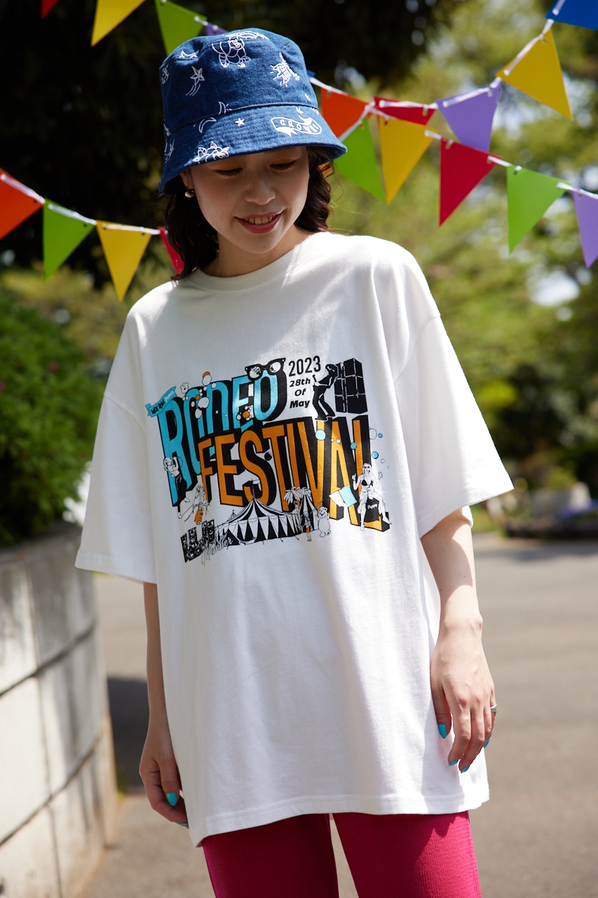 RODEO CROWNS WIDE BOWL | 【UNISEX】RODEO Fes Tシャツ (T