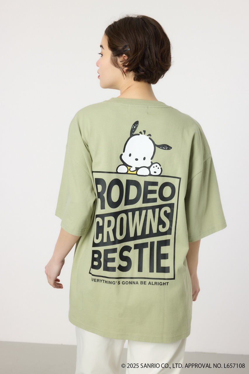 RODEO CROWNS WIDE BOWL (サンリオキャラクターズ)ボックスロゴTシャツ