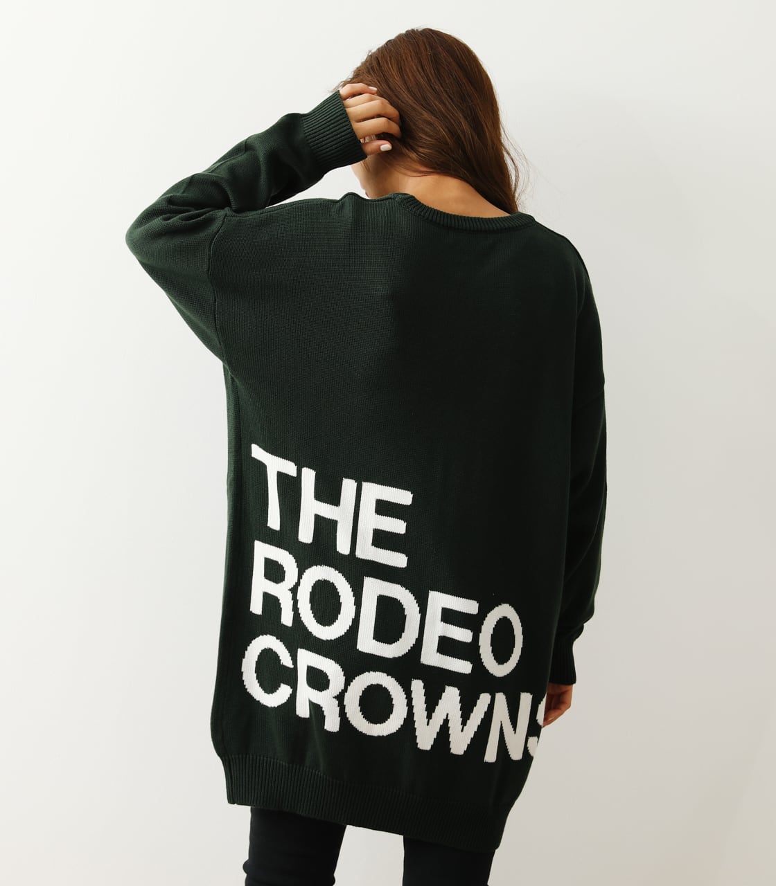 RODEO CROWNS WIDE BOWL | ロゴインターシャニットワンピース