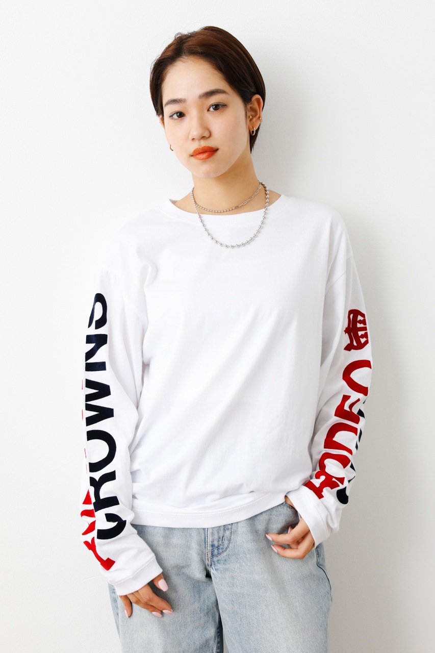 （WEB・OUTLET限定）ハーフロゴロングスリーブTシャツ