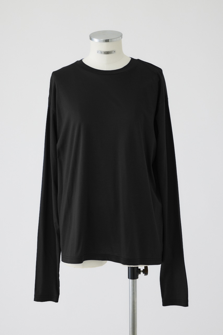 8/21- order start Basic long sleeve cut tops BLK FREE