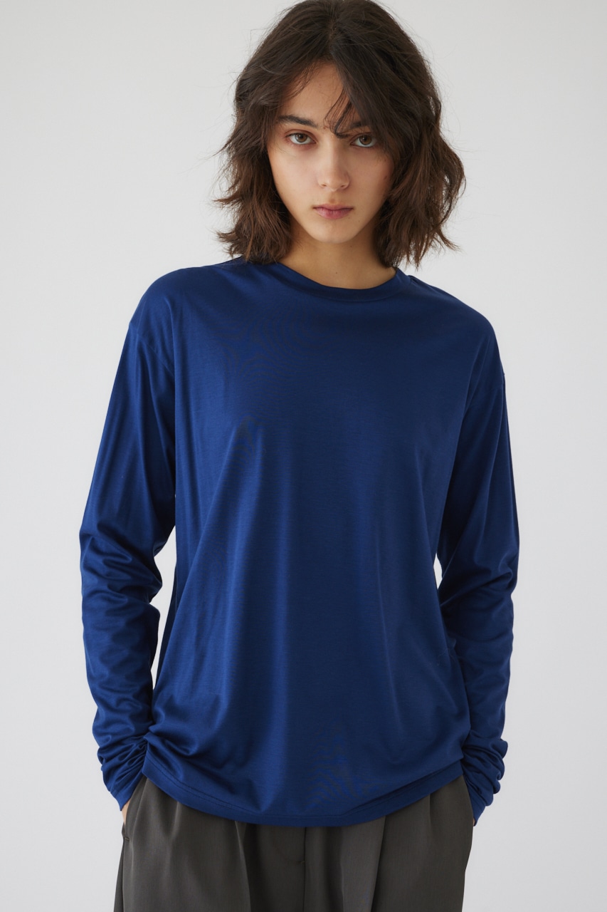 8/21- order start Basic long sleeve cut tops BLU FREE