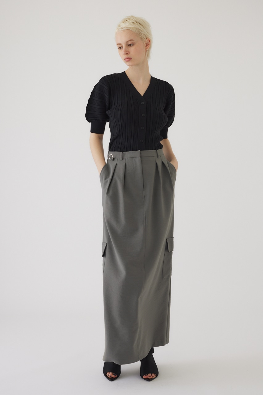 RIM.ARK | Back tuck long SK (LONG SKIRTS ) |RIM.ARK ONLINE STORE