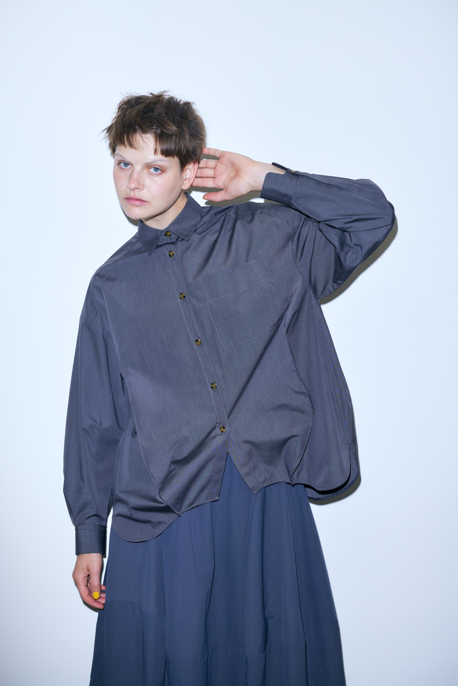 egg drape shirt