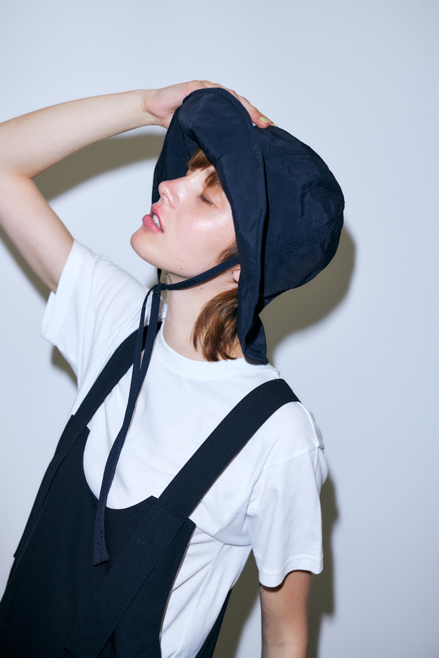 scalloped hat｜M｜BLK｜accessory｜någonstans official online store