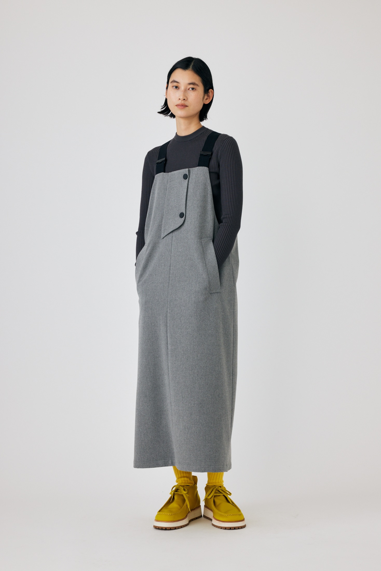 layenagonstans layered jumper-skirt 完売