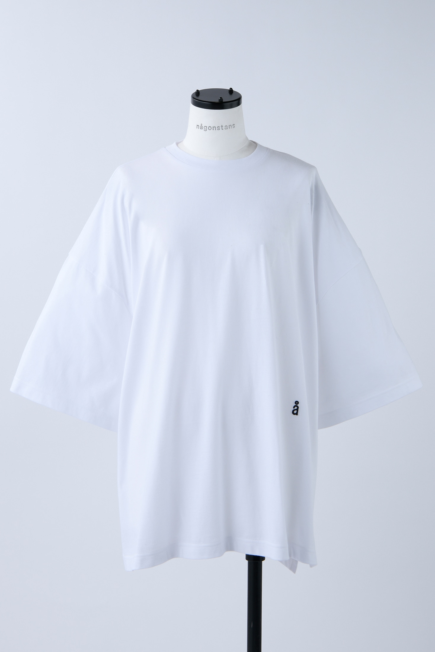 washable cotton loose t-shirt｜M｜WHT｜cut and sewn｜någonstans official online  store | ナゴンスタンス公式通販