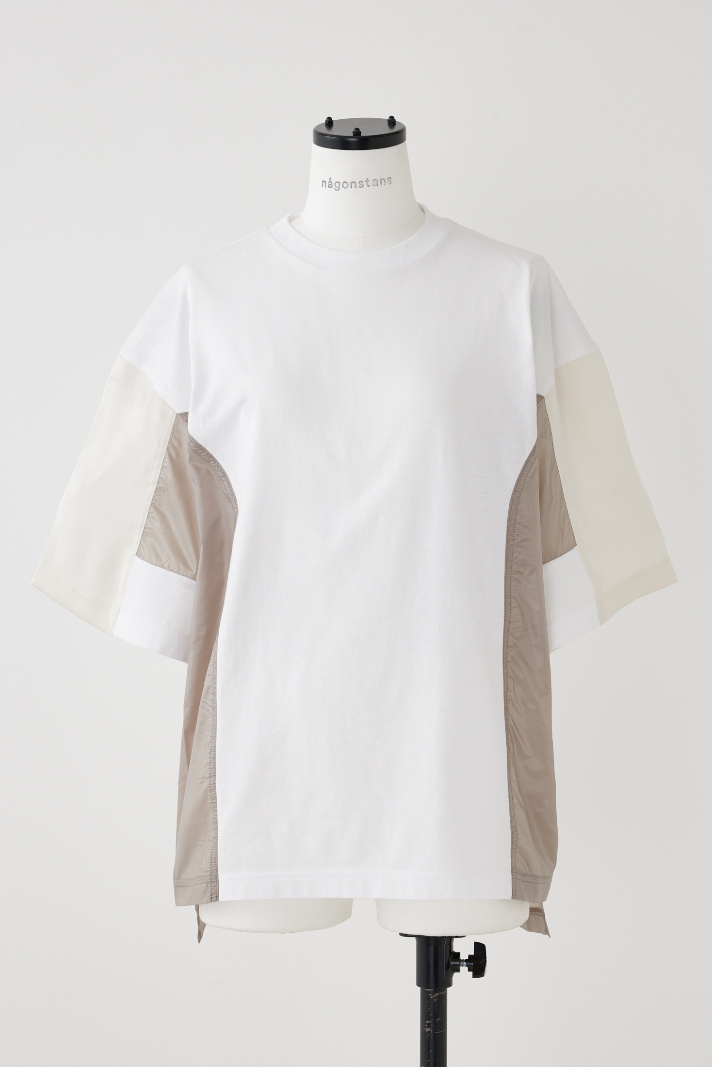 combination t-shirt｜M｜WHT｜cut and sewn｜någonstans official