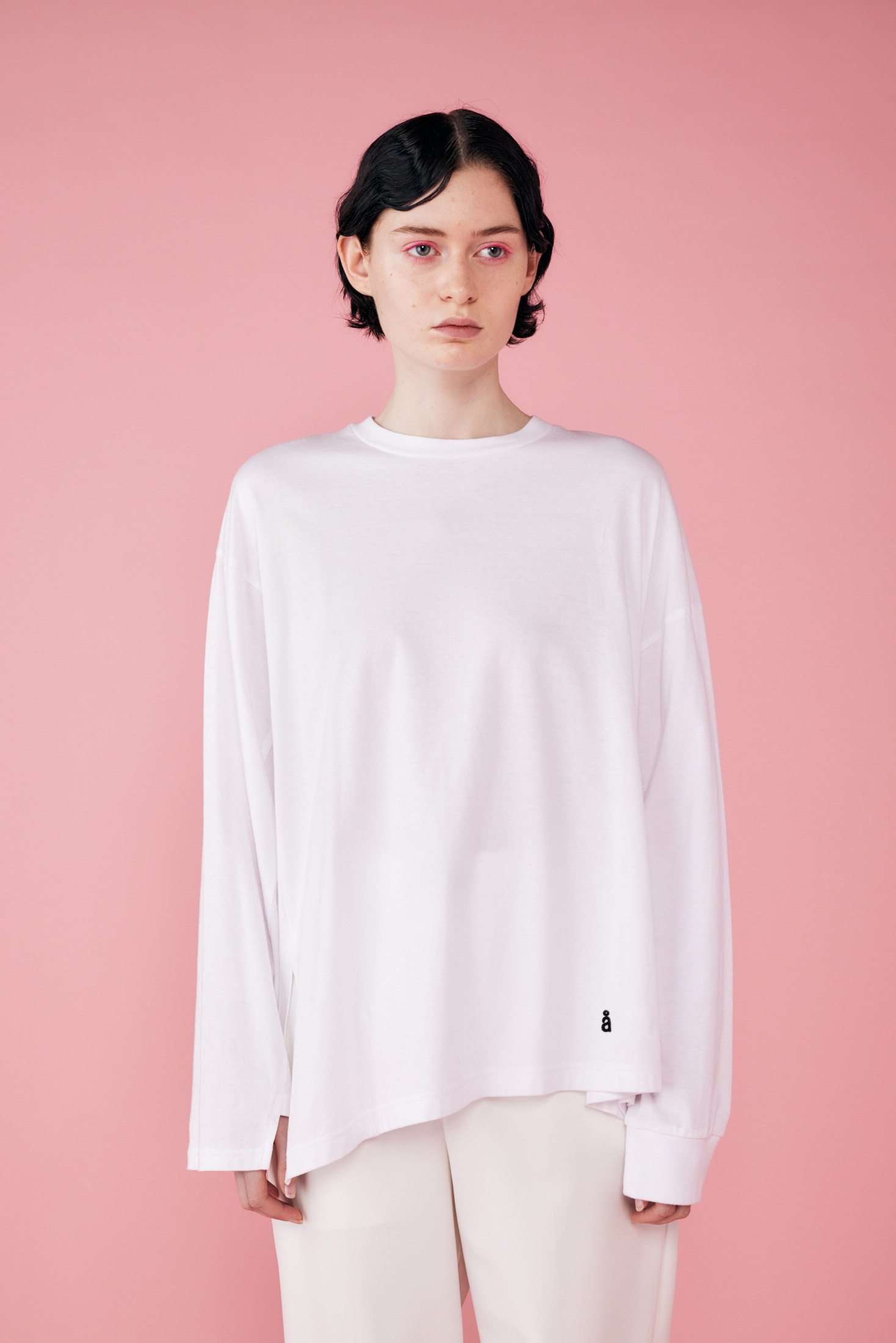 asymmetry long-sleeves