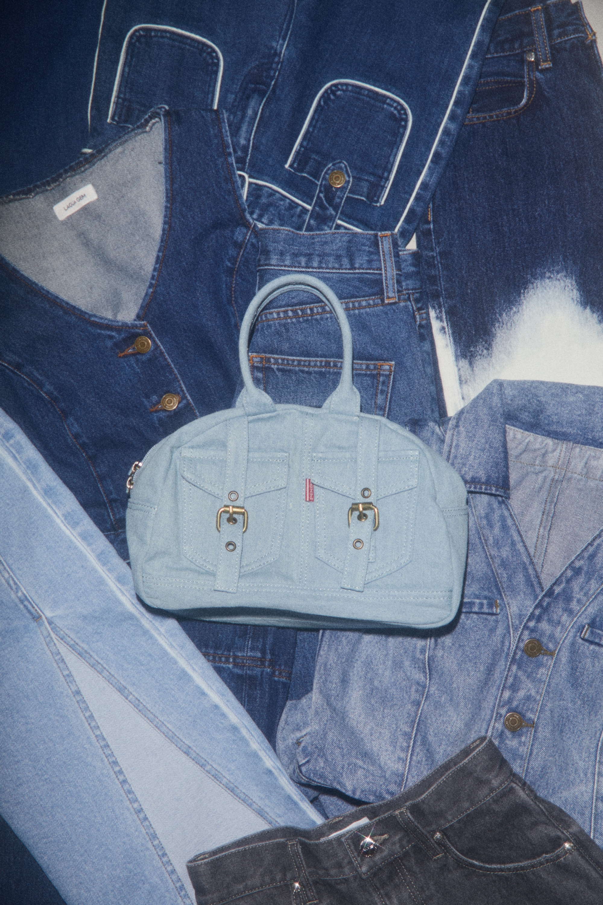 LAGUA GEM | ORIGINAL DENIM BAG (その他ライフスタイル ) |SHEL'TTER