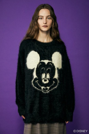 人気ブランド - MOUSSY×DISNEY ドナルドニット - 安い オンライン 買取