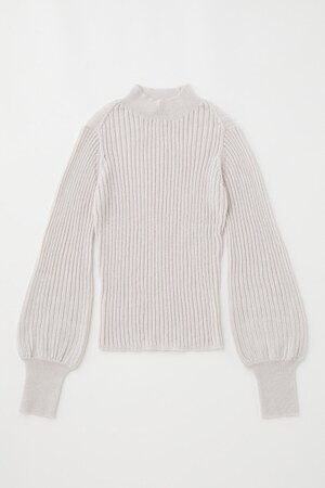 MOUSSY | DROOPY SLEEVES RIB KNIT トップス (ニット ) |SHEL'TTER 