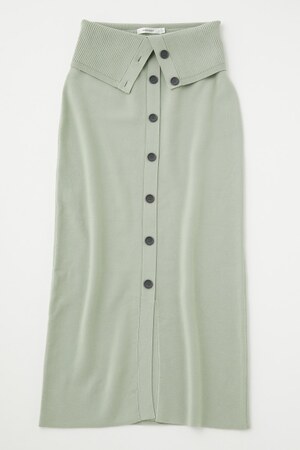 MOUSSY | FRONT BUTTON ロングスカート (スカート(ロング) ) |SHEL