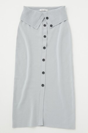 MOUSSY | FRONT BUTTON ロングスカート (スカート(ロング) ) |SHEL