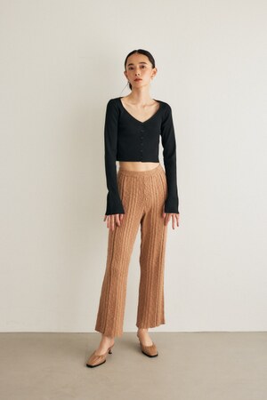 定価35200円 belper KNIT PANTS ニットパンツカジュアルパンツ - WRGMED