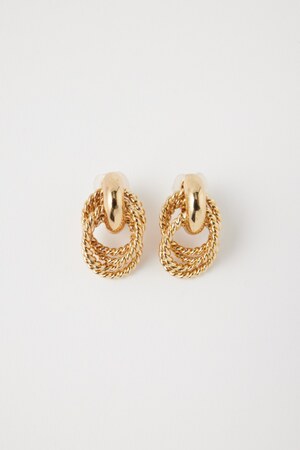 MOUSSY | ROW CHAIN EARRINGS (ピアス・イヤリング ) |SHEL'TTER WEBSTORE