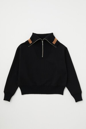 MOUSSY | LINE HALF ZIP プルオーバー (Tシャツ・カットソー(長袖