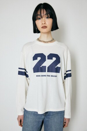 MOUSSY | NUMBERING LS Tシャツ (Tシャツ・カットソー(長袖) ) |SHEL 