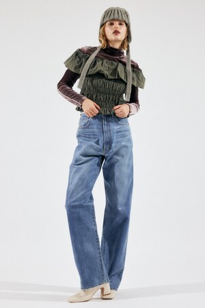 MOUSSY | HW COATED LOOSE STRAIGHT (ワイド ) |SHEL'TTER WEBSTORE