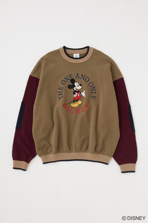 Disney SERIES CREATED by MOUSSY | MD COLOR BLOCK プルオーバー 