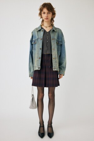 MOUSSY | FRONT TUCK CHECK スカート (スカート(ミニ) ) |SHEL'TTER